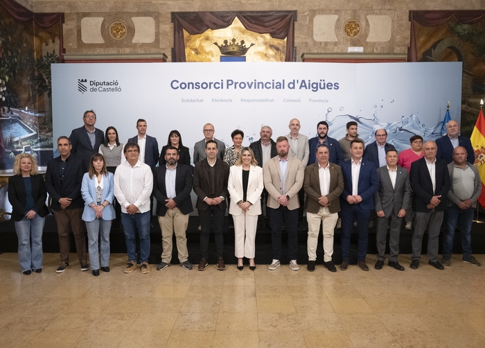 La Diputación de Castellón inicia el mes de julio marcando un hito con la constitución del Consorcio Provincial de Aguas