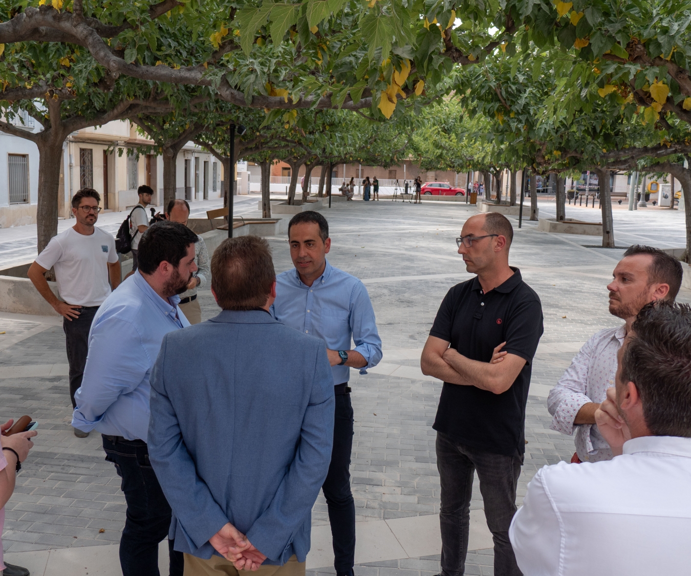 El Pla Diputació Impulsa renova la plaça de Fra Asensi Nebot de Nules