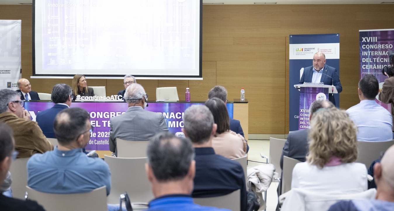 La Diputación de Castellón refuerza junto a ATC su apuesta por la industria cerámica con la presentación del XVIII Congreso Internacional del Técnico Cerámico