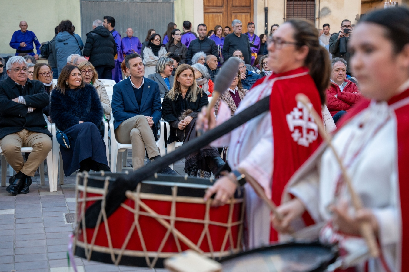 La Diputación de Castellón ensalza el sonido del tambor y el bombo como seña de identidad cultural en la XXIV Exaltación Provincial del Tambor y el Bombo