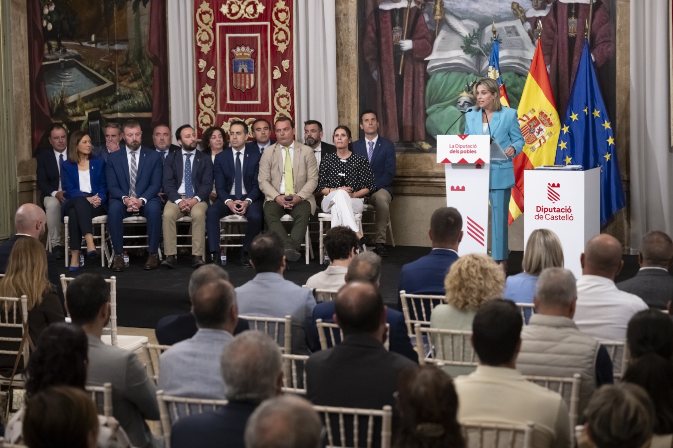 Marta Barrachina posa en valor tres anys de gestió del Govern Provincial en els quals “la missió d'aquesta Diputació ha passat de ser una intenció a una realitat”