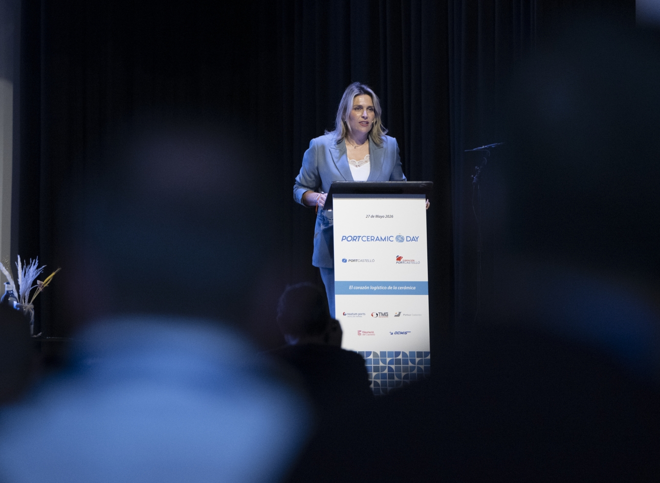 Marta Barrachina incide en la mejora de la capacidad logística para hacer de Castellón “una provincia más competitiva, más conectada y con mayor capacidad para atraer inversión”